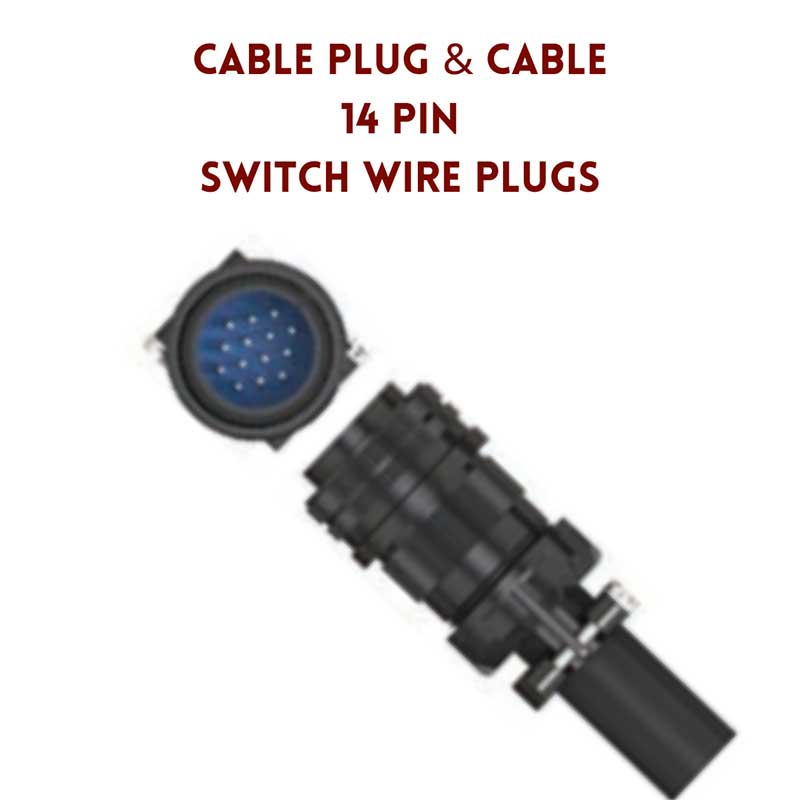 Cable Plug & Cable 14 Pin Switch Wire Plugs