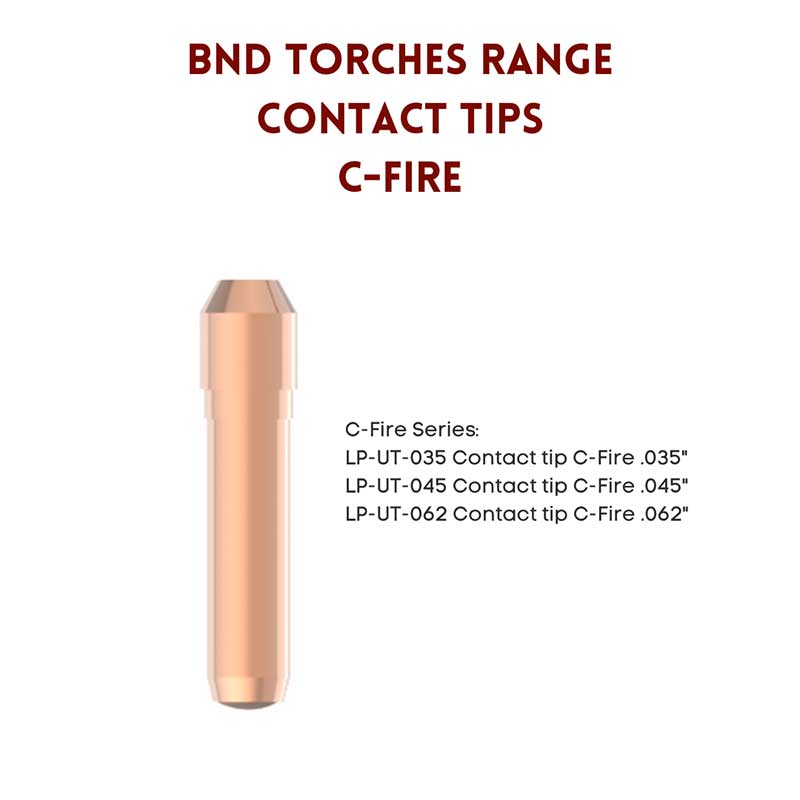 BND Torches Range Contact Tips C-Fire