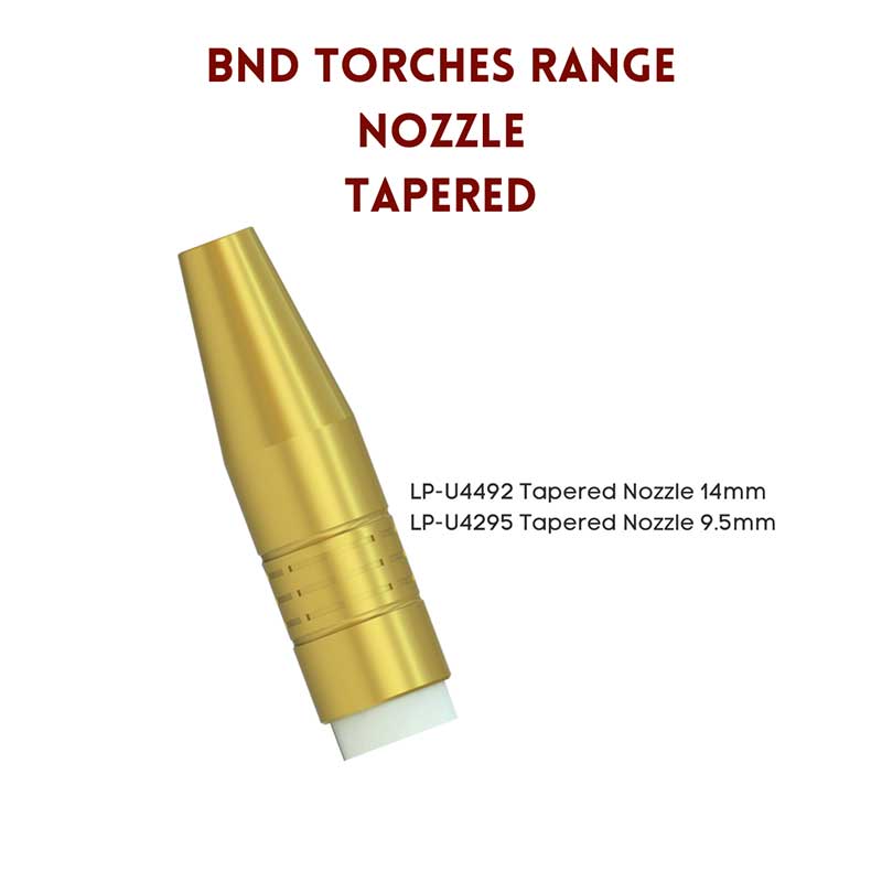 BND Torches Range Nozzle Tapered