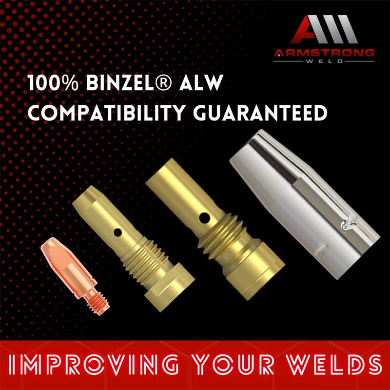 Binzel - Euro Torch Contact Tips: 100% Binzel ALW compatibility guaranteed