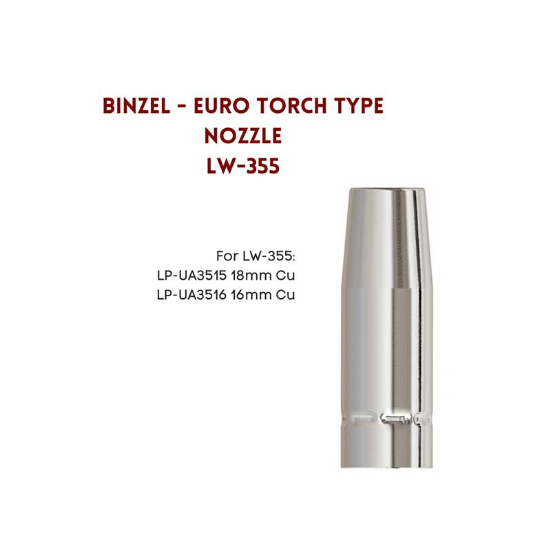 Binzel - Euro Torch Type Nozzle LW-355