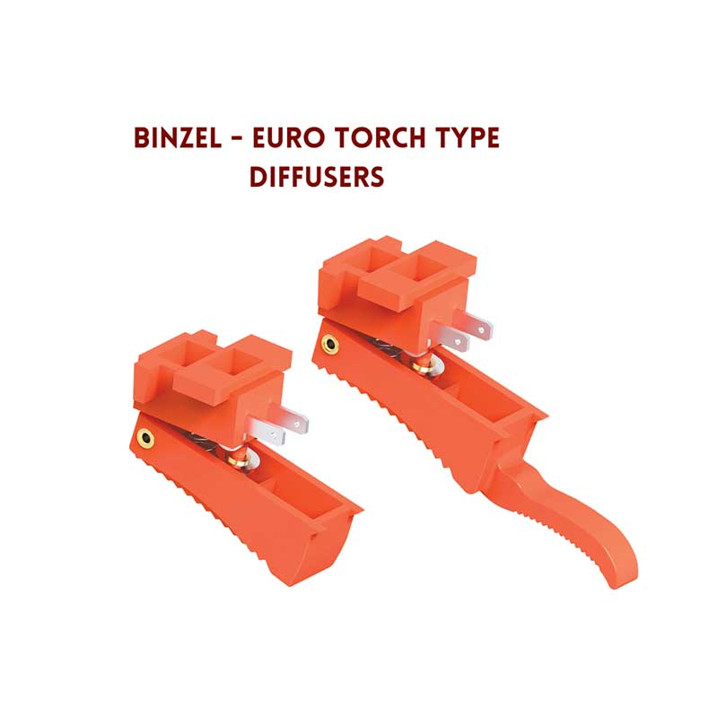 Binzel - Euro Torch Type Diffusers Spare Parts