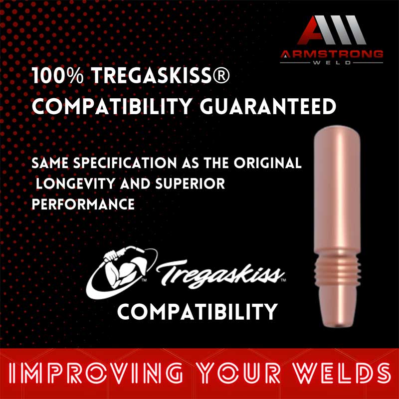 Tregaskiss Type: 100% Tregaskiss compatibility guaranteed. Same specification as the original longevity and superior performance