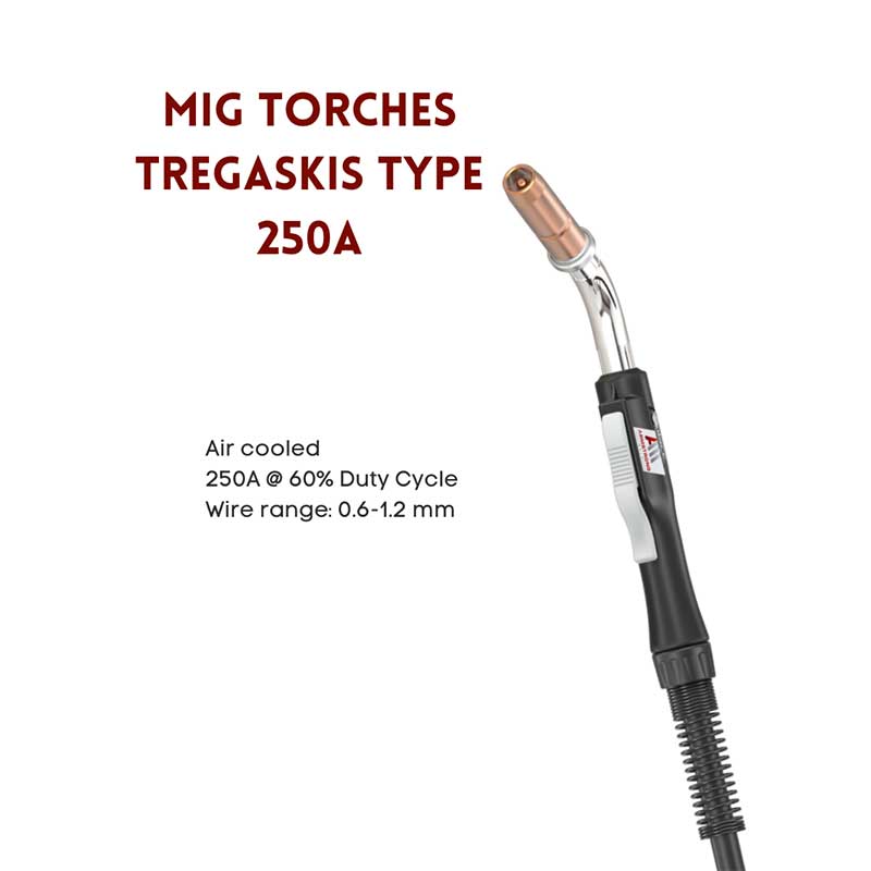 MIG Torches Tregaskiss Type 250A